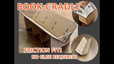 Assembling The Friday Forge Book Cradle
