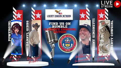LIBERTY LOUNGE - DARRYL GIBBS and ANTHONY SIMONETTI w/ A Colorado Update and MORE!