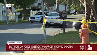 Baltimore County Police investigating officer-involved shooting on Philadelphia Road