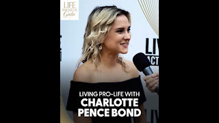 Charlotte Pence Bond | Red Carpet Interview At Life Awards 2021