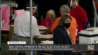 DOJ expresses concerns over audit of Maricopa County election through letter