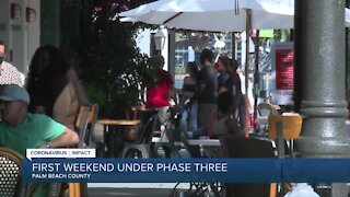 First weekend under Phase 3 is underway