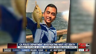 Family: Navy vet died after police knelt on his neck