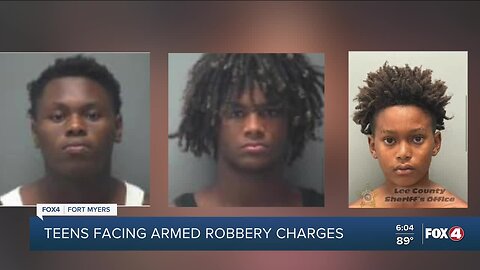 Young trio arrested for using stolen gun in armed robbery