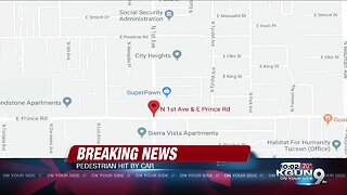 Pedestrian collision near midtown