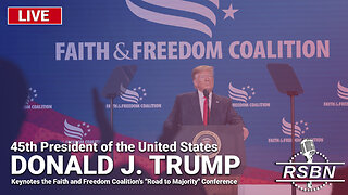 LIVE REPLAY: President Trump Keynotes the Faith and Freedom Coalition's "Road to Majority" - 6/22/24
