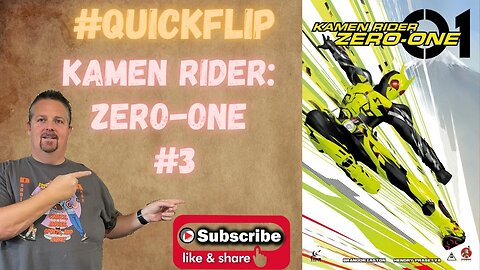 Kamen Rider: Zero-One #3 Titan/Stonebot #QuickFlip Comic Review Easton,Hendry Prasetya #shorts