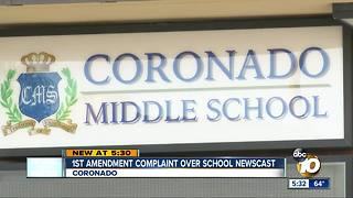 Coronado students protest alleged censorship