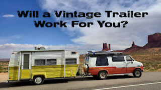 Walk-through our 1975 vintage "anti-pinterest" camper trailer