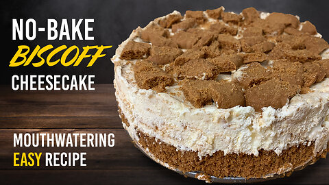 No-Bake Biscoff Cheesecake Recipe | Irresistibly Creamy Dessert