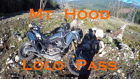 HONDA AFRICA TWIN Day Ride Around Mt Hood, Lolo Pass (FIRST MOTOVLOG)