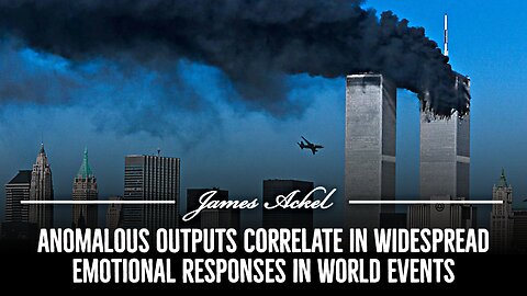 Anomalous outputs correlate in widespread emotional responses in world events 🌎