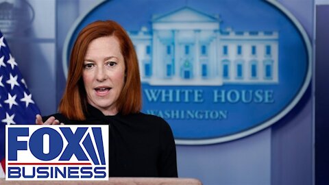 BOOM - Plane Flys Over "White House" During Psaki Press Briefing - Skip To 14:40 Minute Mark -
