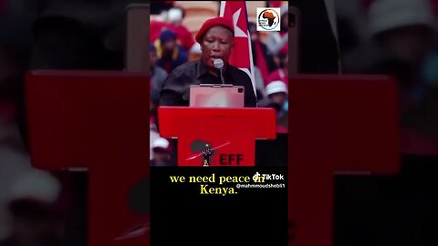 #JuliusMalema #SouthAfrica speech. #Africa #Peace #Freedom #Workers #Unity