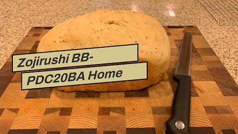 Zojirushi BB-PDC20BA Home Bakery Virtuoso Plus Breadmaker, 2 lb. loaf of bread, Stainless Steel...