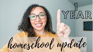 Homeschooling Family // Let’s Chat: From Start to Here // 1 Year Homeschool Update 2020-2021