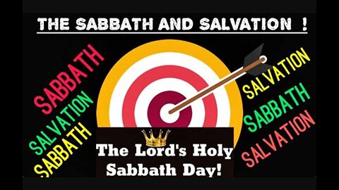 Entering the Sabbath is your salvation