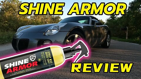 SHINE ARMOR QUICK COAT REVIEW | The Best Spray Wax
