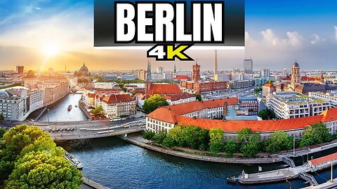 A Breathtaking Aerial Tour Berlin, Germany 🇩🇪 | 4K Drone Footage