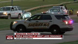 Three people shot, killed at Great Lakes Dragaway