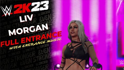 WWE 2k23 Live Morgan Full Entrance