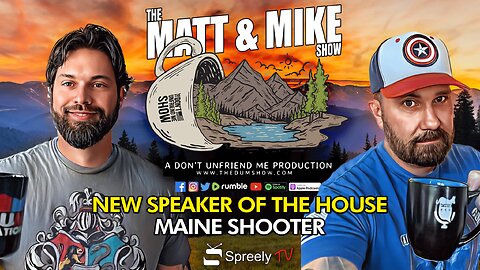 🚨 LIVE | 26OCT23: New Speaker. Maine Shooter