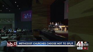 Methodist churches choose not to split