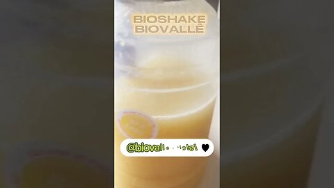 BioShake de Banana Verde com Manga 🥭 - #biomassa #naturefoods #biovalleoficial
