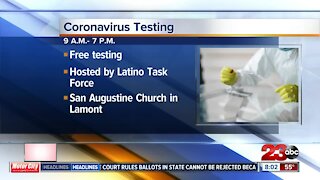 Latino COVID-19 Task Force provides free testing