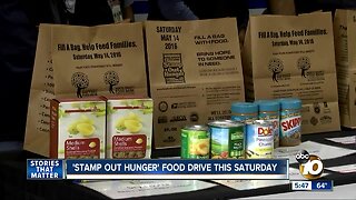 'Stamp Out Hunger' food drive this Saturday