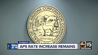 APS rate increase remains