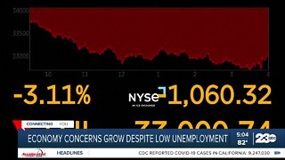 Economy concerns grow despite low unemployment