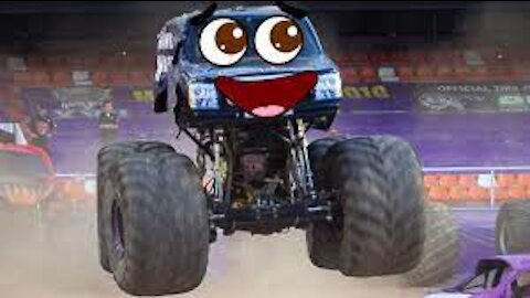 Funny Monster Truck Doodled Art Moments Monster Truck Jam Must Watch