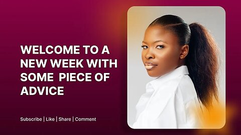 IT'S A NEW WEEK, WITH A PIECE OF ADVICE. #talkwithkay