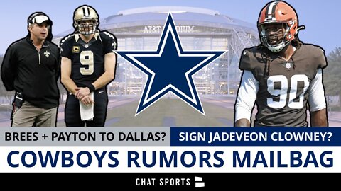 Dallas Cowboys Mailbag On Signing Jadeveon Clowney And Drew Brees