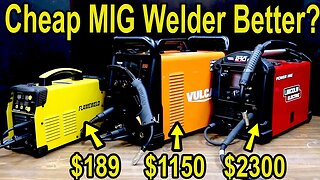 Best MIG Welder? $189 Welder Better than $2300? Let’s Settle This!