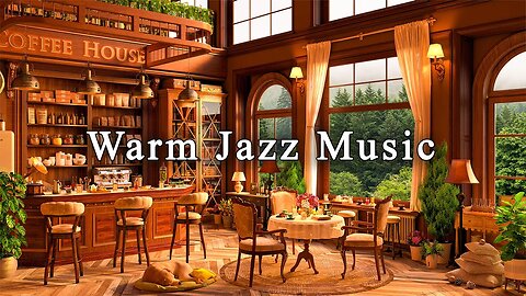 Relaxing Jazz Instrumental Music ☕ Cozy Coffee Shop Ambience ~ Sweet Jazz Music for Studying, Unwind