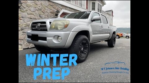 Toyota Tacoma Deep Clean!