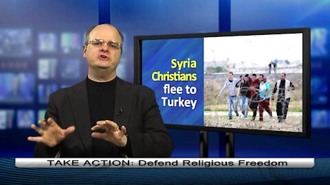2013-04-11-Syria Christians flee Obama's Muslim Brotherhood - 1 min. - Dr. Chaps