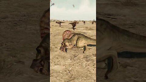 Animals Revolt Battle | Trex Vs Spinosaurus | Jurassic Park Arbs #shorts #gaming #jurassic #dinosaur
