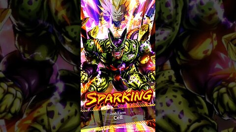 SPARKING 2nd Form Cell Is Here!! (Dragonball Legends) #dblegends