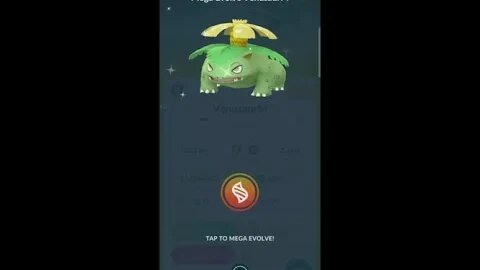 Pokémon GO-Shiny Venusaur Mega Evolution