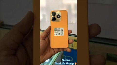 Techno spark10c magic skin orange | techno spark10c orange #spark10c #shorts #viral #india #youtube