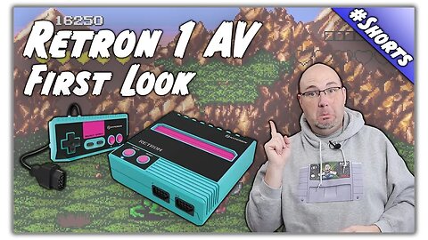First Look - Hyperkin Retron 1 AV Nintendo 8-Bit Clone Console #Shorts