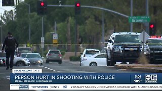 Man dead after shooting involving police near Mesa Drive and Brown Road