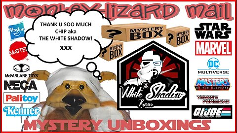 GIFT UNBOXING FROM THE WHITE SHADOW Thank You! MoNKeY-LiZaRD Mail