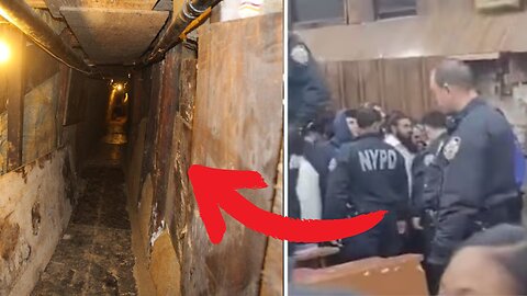 Jewish Synogogue Tunnels Discovered in New York! UPCLOSE FOOTAGE