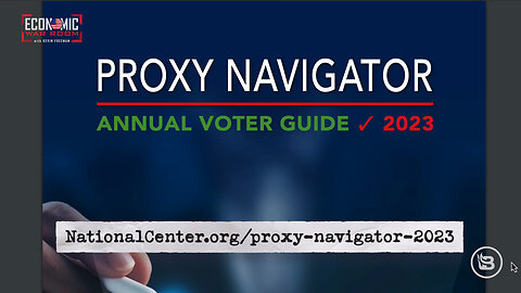 The Proxy Navigator Tool for Investors