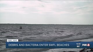 Debris, bacteria in SWFL water after Idalia