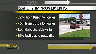 Safety improvements on Busch Boulevard